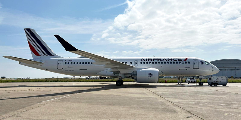 ABL Aviation livre un 7e Airbus A220-300 à Air France