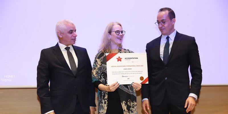 Rabat : L'hôpital Cheikh Zaïd obtient l'accrédition Canada