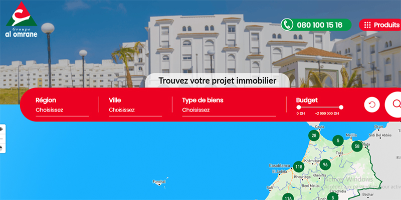 Al Omrane lance sa plateforme numérique pour l'acquisition immobilière