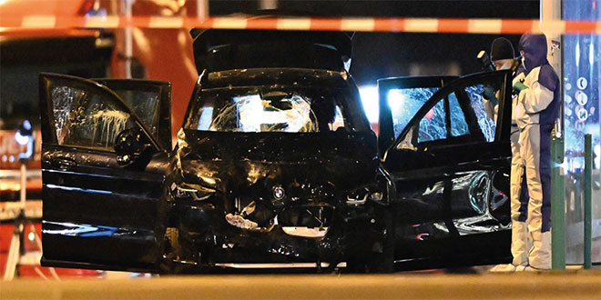 Allemagne: 5 morts et plus de 200 blessés sur le marché de Noël de Magdebourg