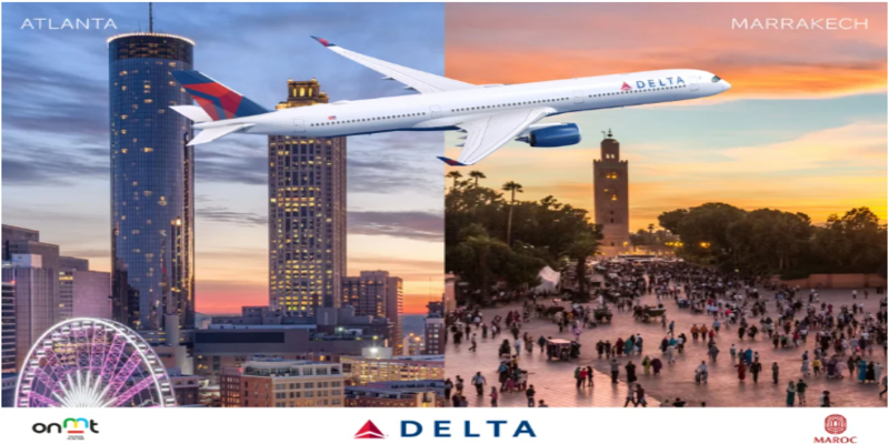 L’ONMT se lie à Delta Air Lines pour connecter Atlanta à Marrakech