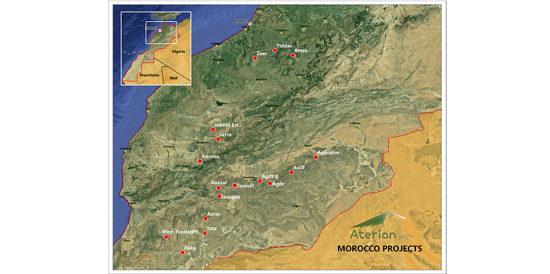 Mines : Aterian fait le point sur ses opérations sur le projet "Zaer"