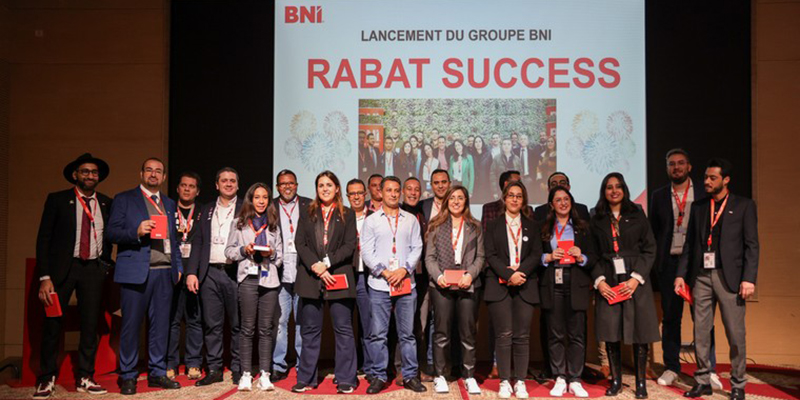  Lancement officiel du groupe "BNI Rabat Success" pour le réseautage d'affaires