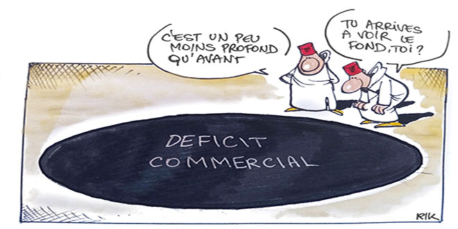 Le déficit commercial s’améliore 