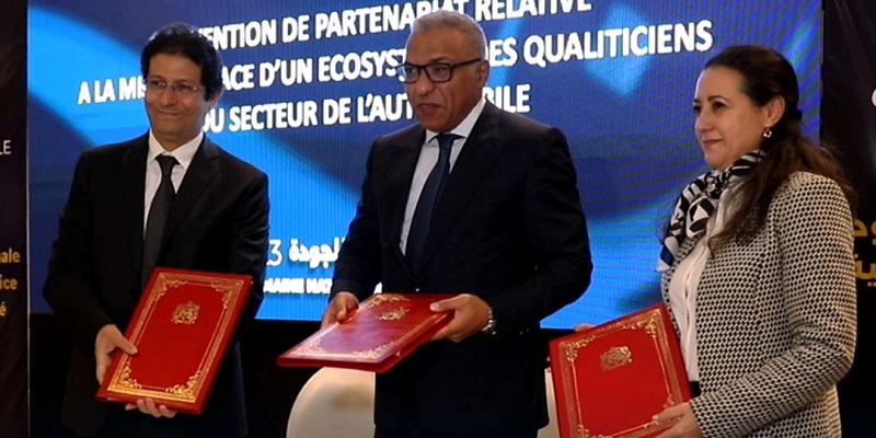 Signature de conventions pour des écosystèmes qualité dans l'Automobile et la Chimie