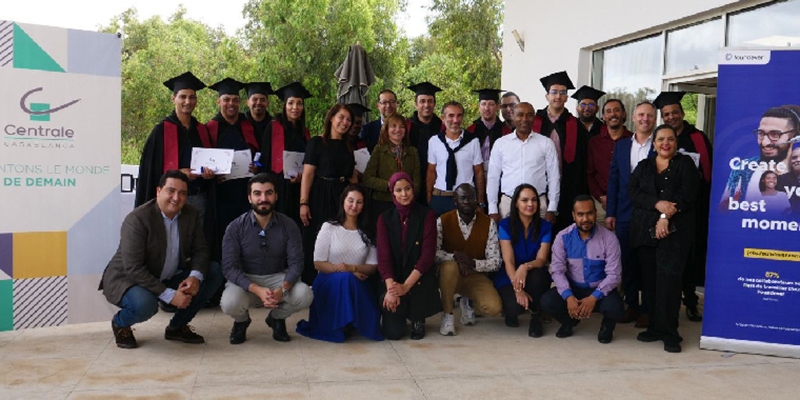 Foundever et l’École Centrale Casablanca honorent les lauréats de l'”Executive Certificate Leadership Program”