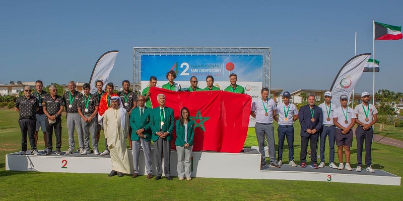 Golf : le Maroc remporte les Championnats arabes