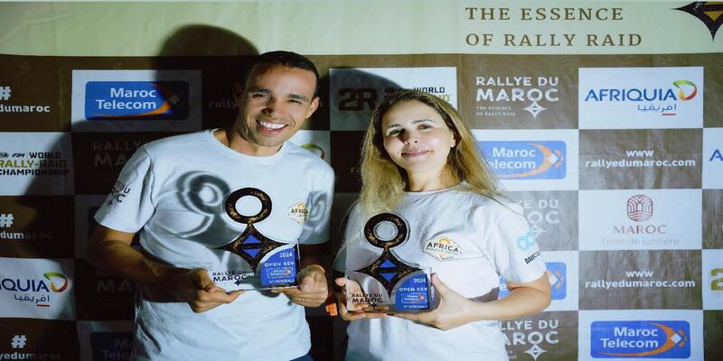 Hanane Amraoui et Ali Oubassidi Triomphent au Rallye du Maroc