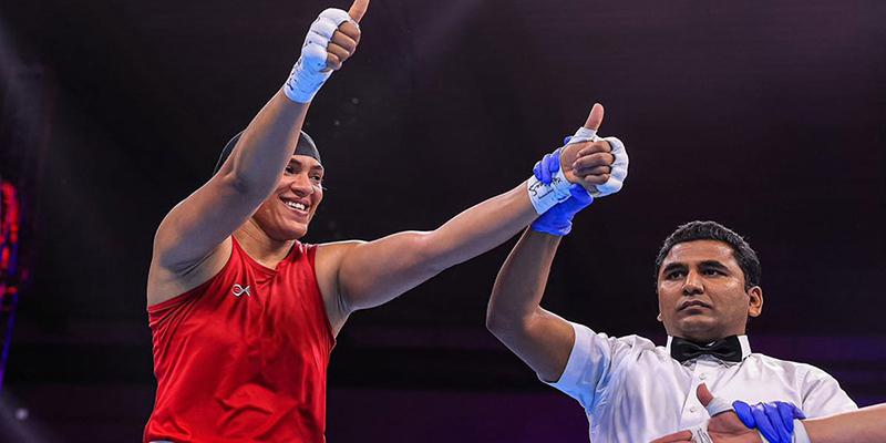 JO Paris 2024 - Boxe : La Marocaine Khadija El Mardi savoure sa qualification en quarts de finale