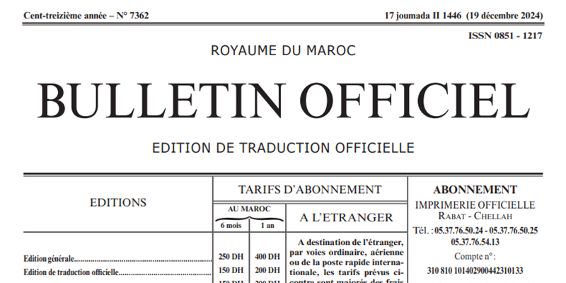 DOC-La loi de finances 2025 au Bulletin officiel