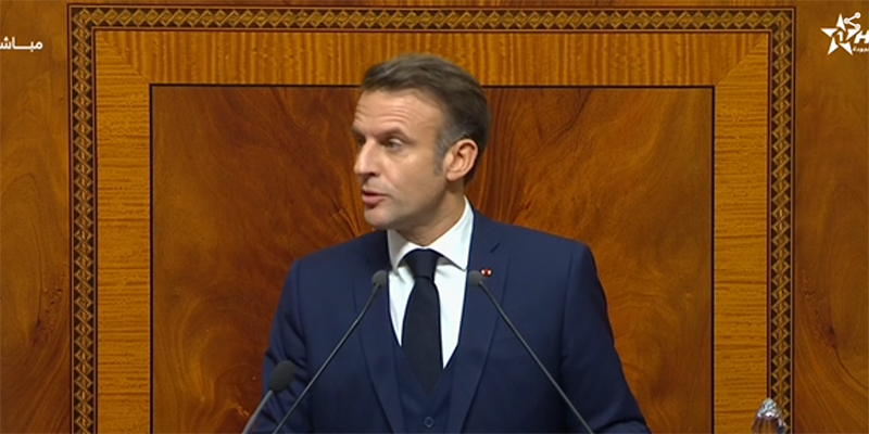 Macron: "Pour la France, le présent et l'avenir du Sahara s'inscrivent dans le cadre de la souveraineté marocaine"