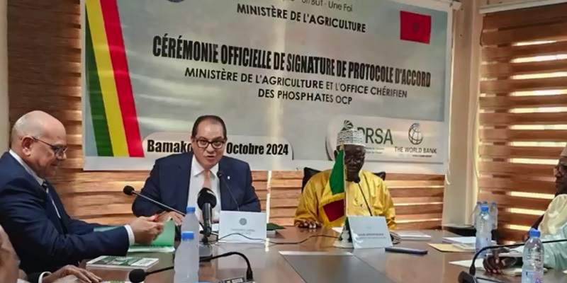 Agriculture : OCP Africa déploie son savoir-faire au Mali