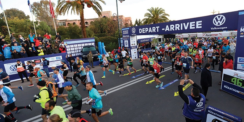 Marathon international de Marrakech : le Kenya et l'Ehtiopie brillent, le Maroc sur les podiums