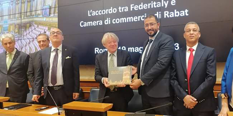 Maroc-Italie: Signature d'un MoU entre la CCIS-RSK et FEDERITALY