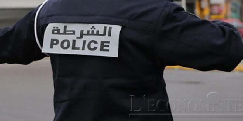 Casablanca: Un agent de police contraint d'utiliser son arme de service pour neutraliser un individu