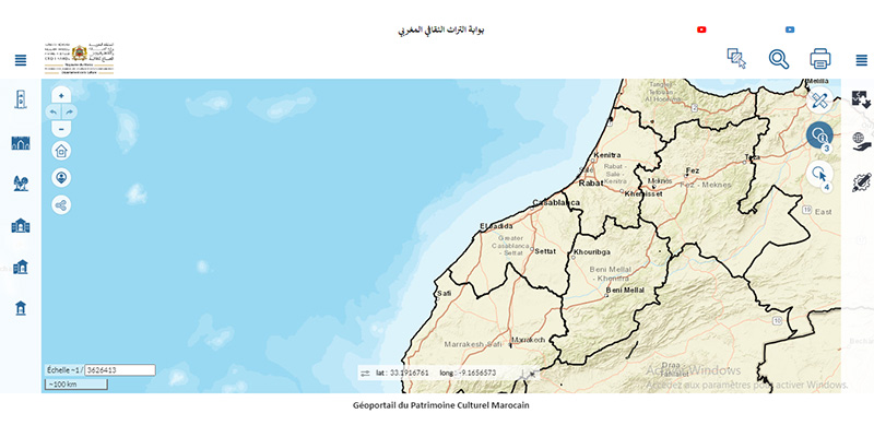 Lancement du premier géoportail du patrimoine matériel marocain
