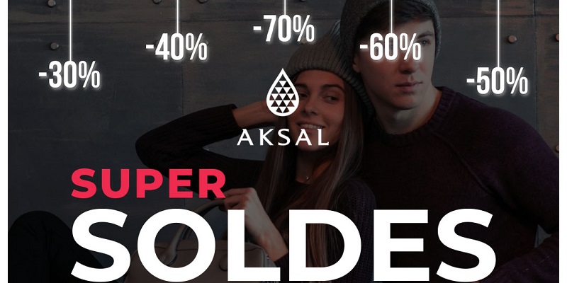 Les soldes d’hiver démarrent chez Aksal