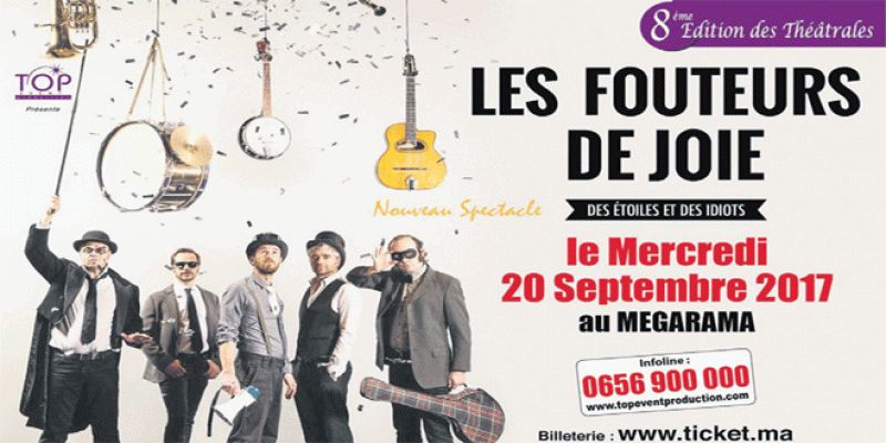 Musique: «Les Fouteurs de joie» débarquent au Maroc