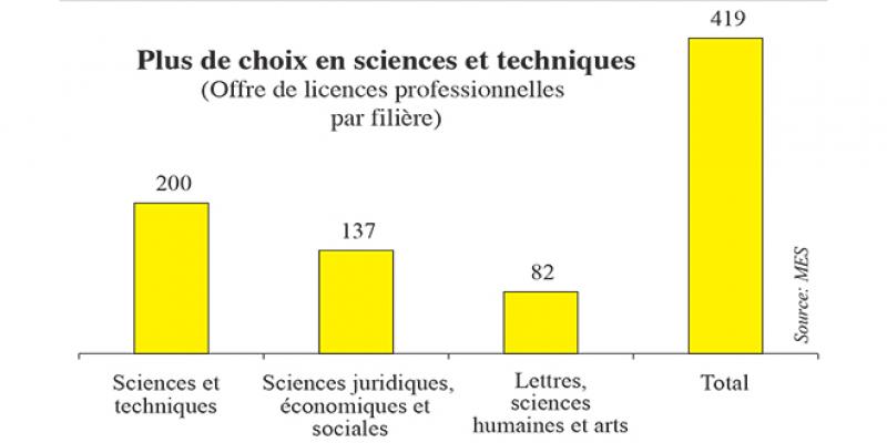 Licence professionnelle: Une formule qui marche, mais trop chère à mettre en place