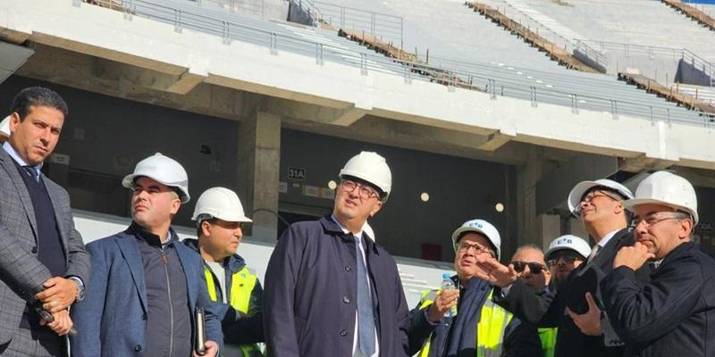 Grand Stade de Tanger : Réunion de suivi des travaux d’aménagement 