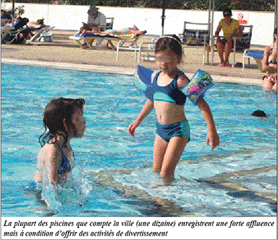 Fèscaniculeles Canalisations Relaient Les Piscines Leconomiste